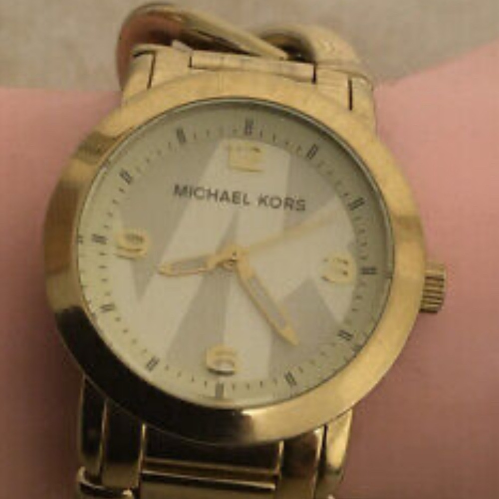 Michael Kors Gold Watch MK-3161 EUC